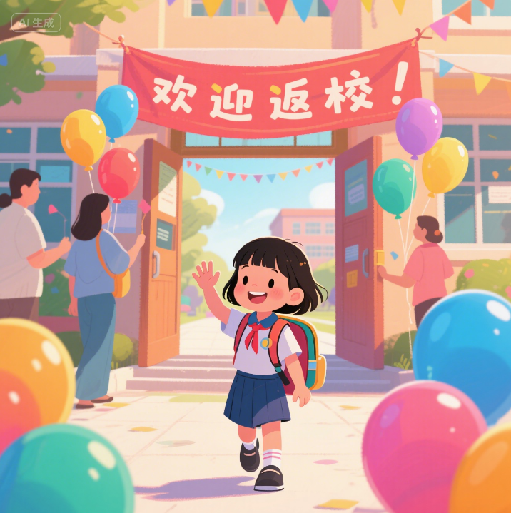 逐夢新程，未來可期！開學季，好好學習，天天向上！